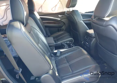 2017 Acura Mdx Advance z USA, uszkodzony, nr VIN 5FRYD4H84HB024208